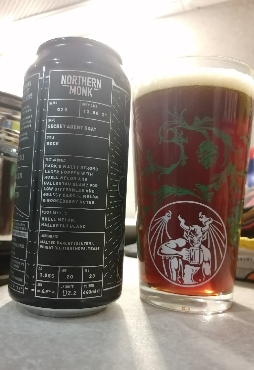 020 Secret Agent Goat - Patrons Society Exclusive, England