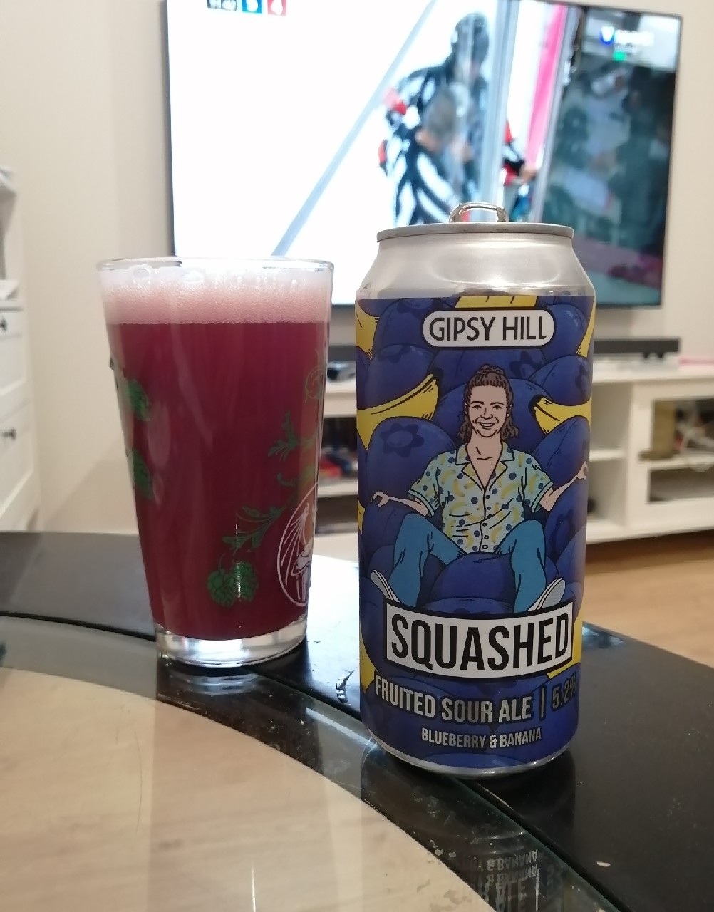 Squashed: Blueberry & Banana, England