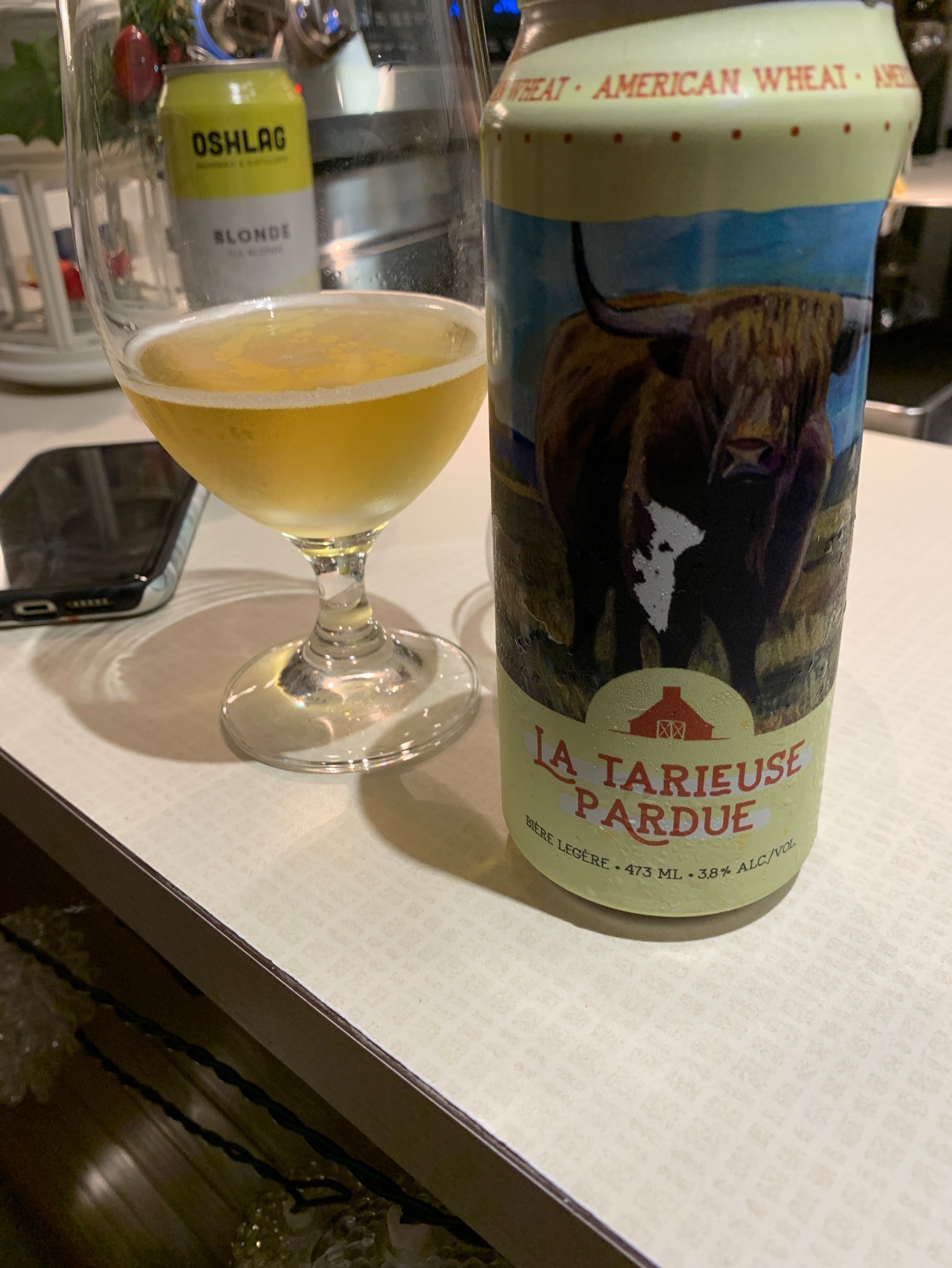 La tarieuse pardue, Canada