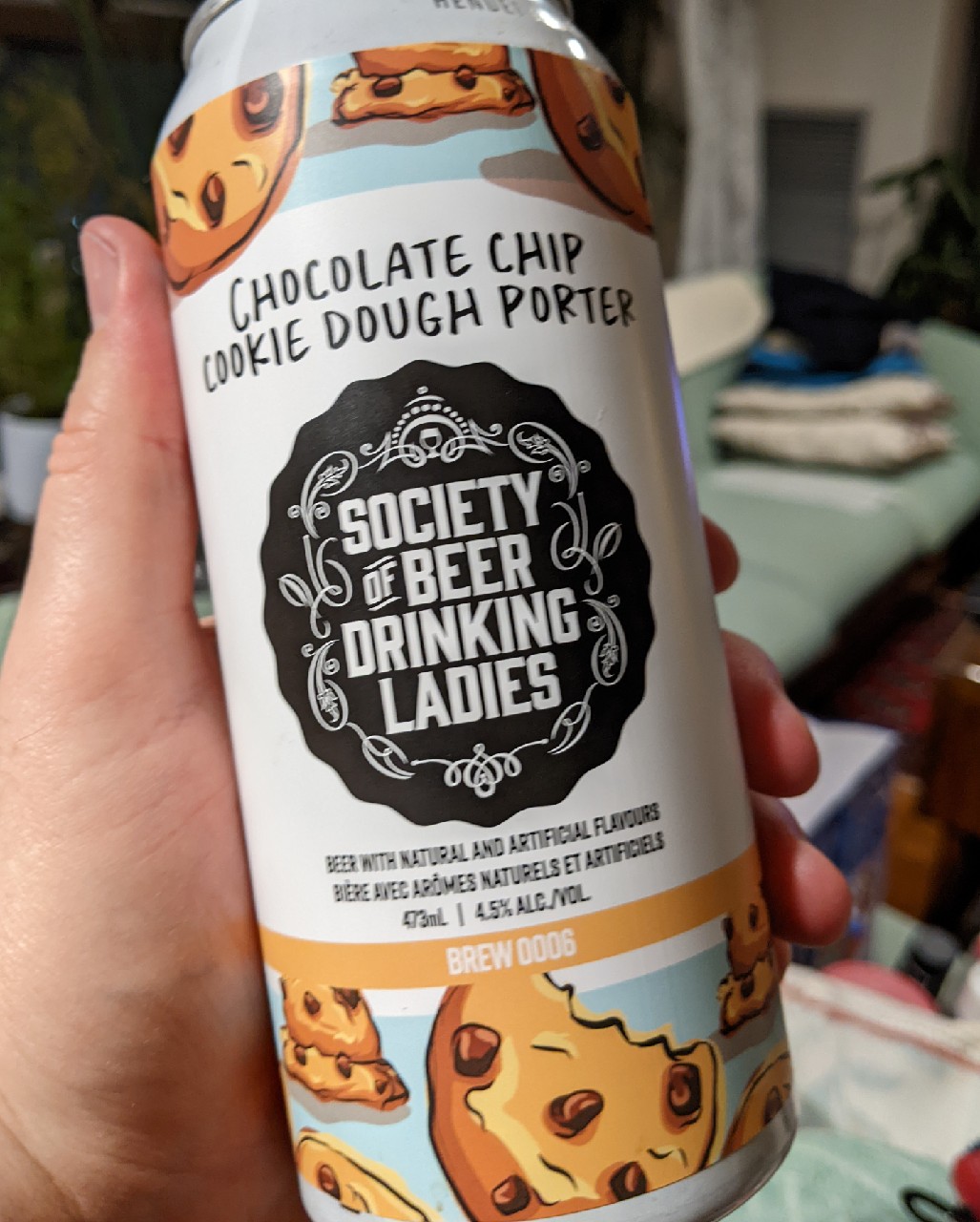 Chocolate Chip Cookie Dough Porter, Canada