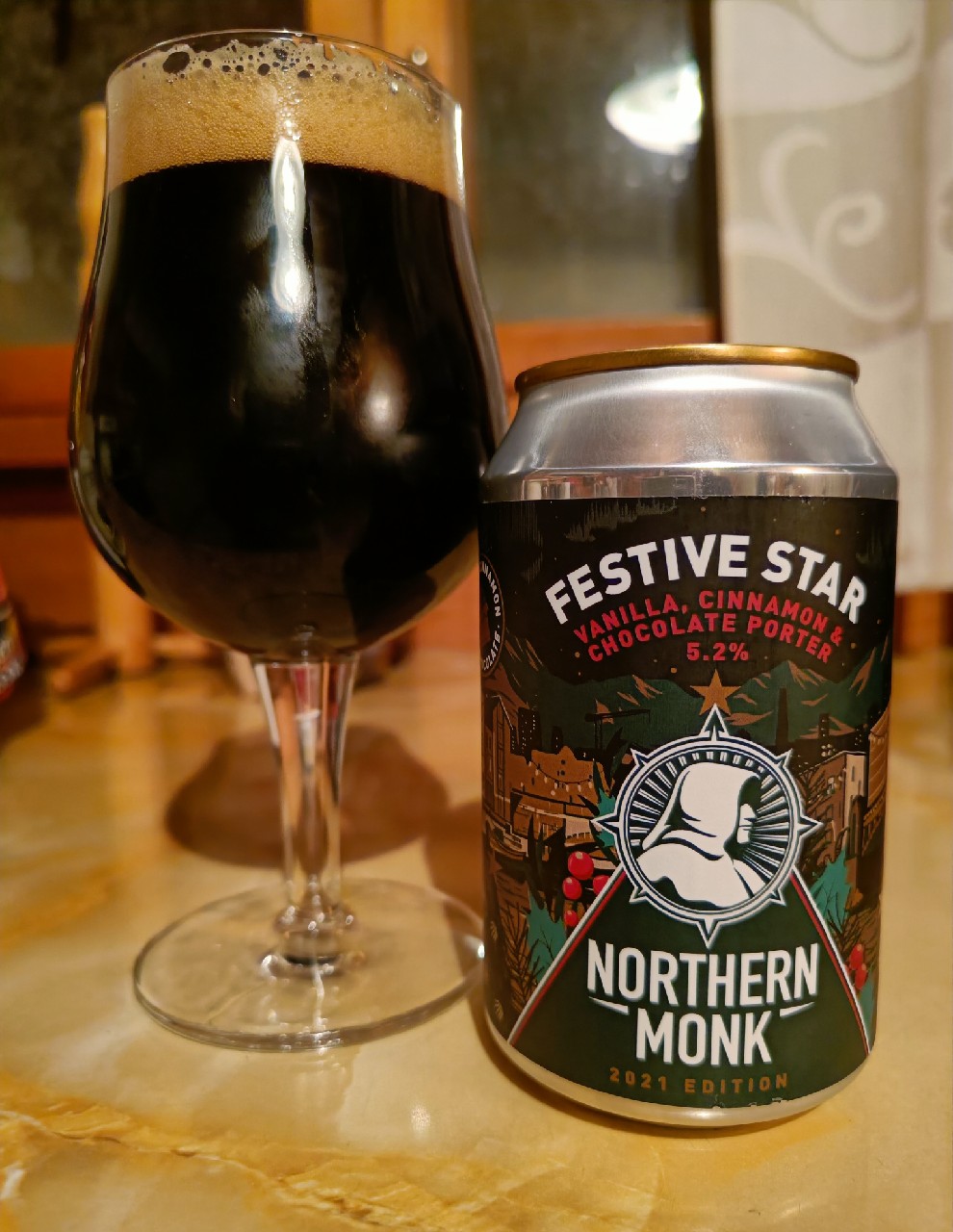Festive Star 2021 // Vanilla, Cinnamon & Chocolate Porter, England