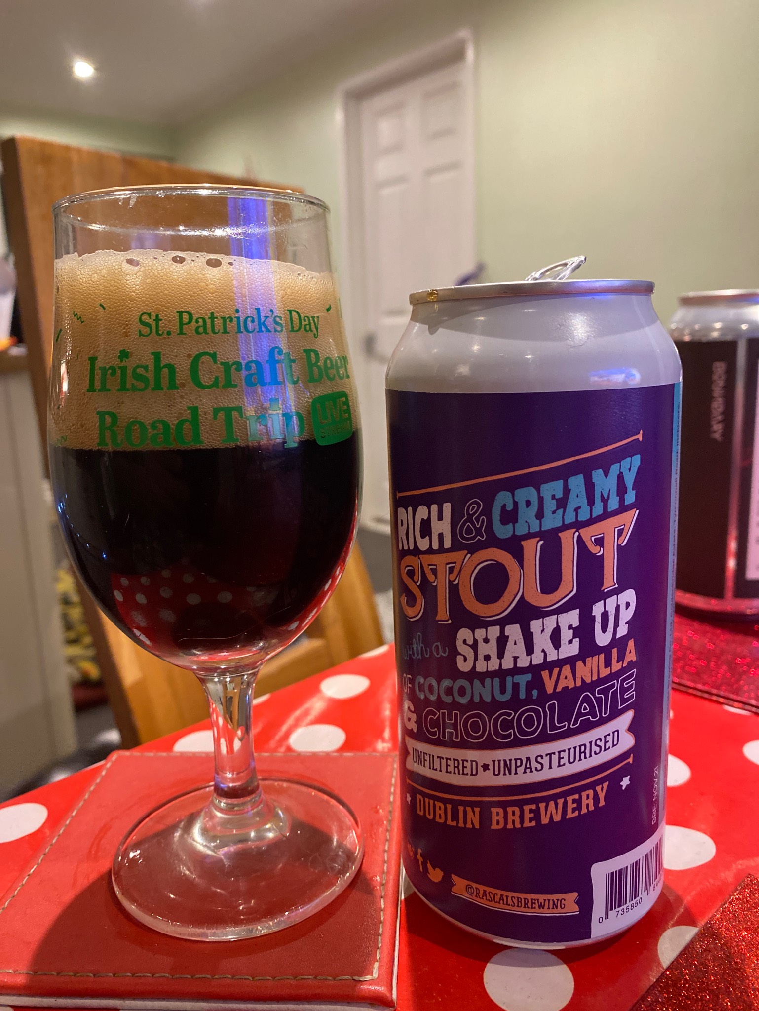 Milkshake Stout, Ireland