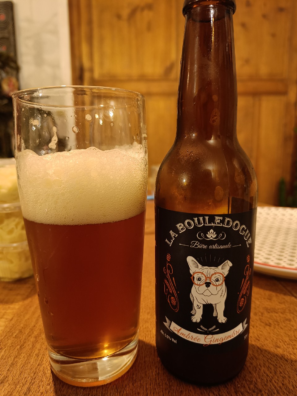 La Bouledogue Ambrée Gingembre, France