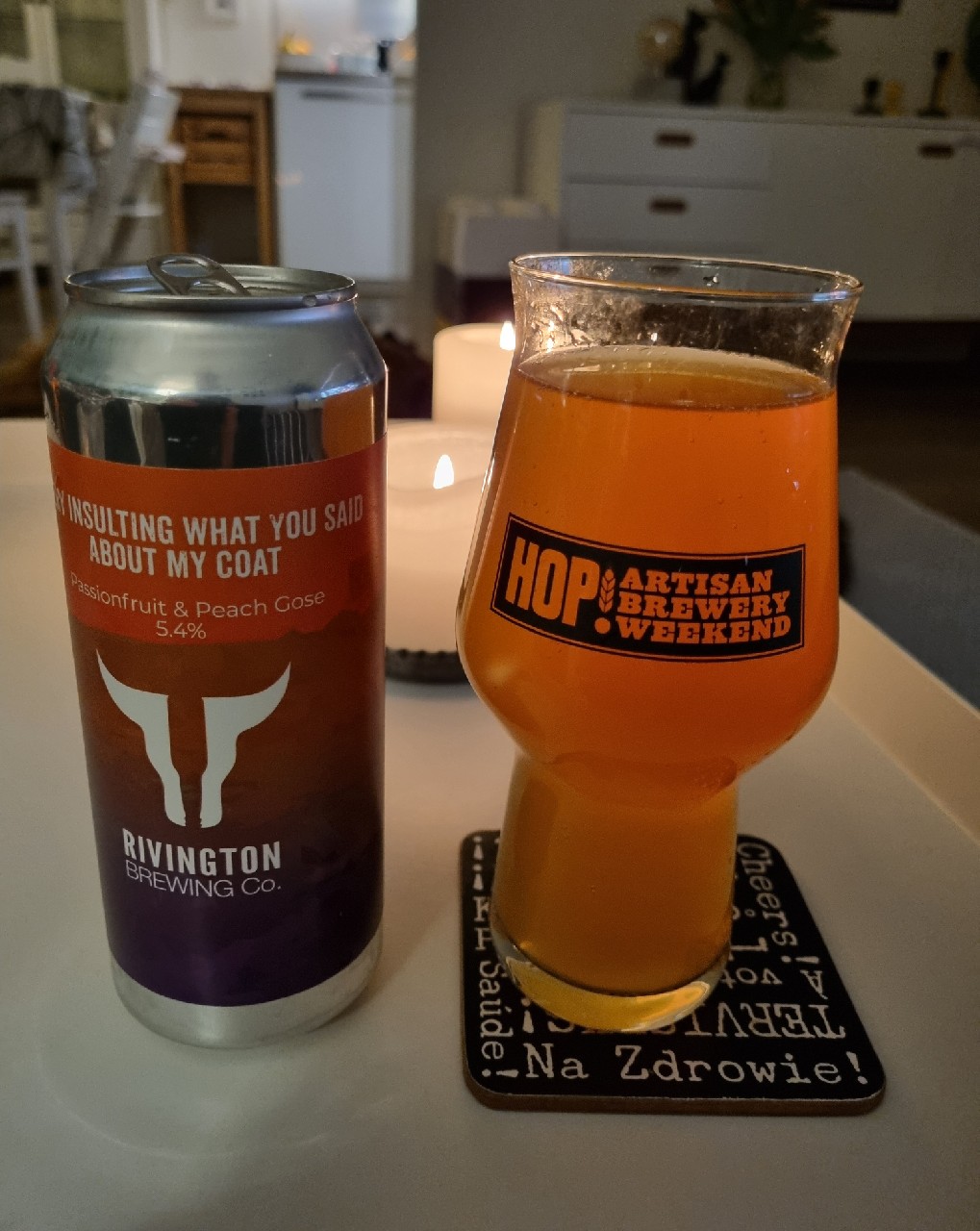 Very insulting what you said about my coat, England