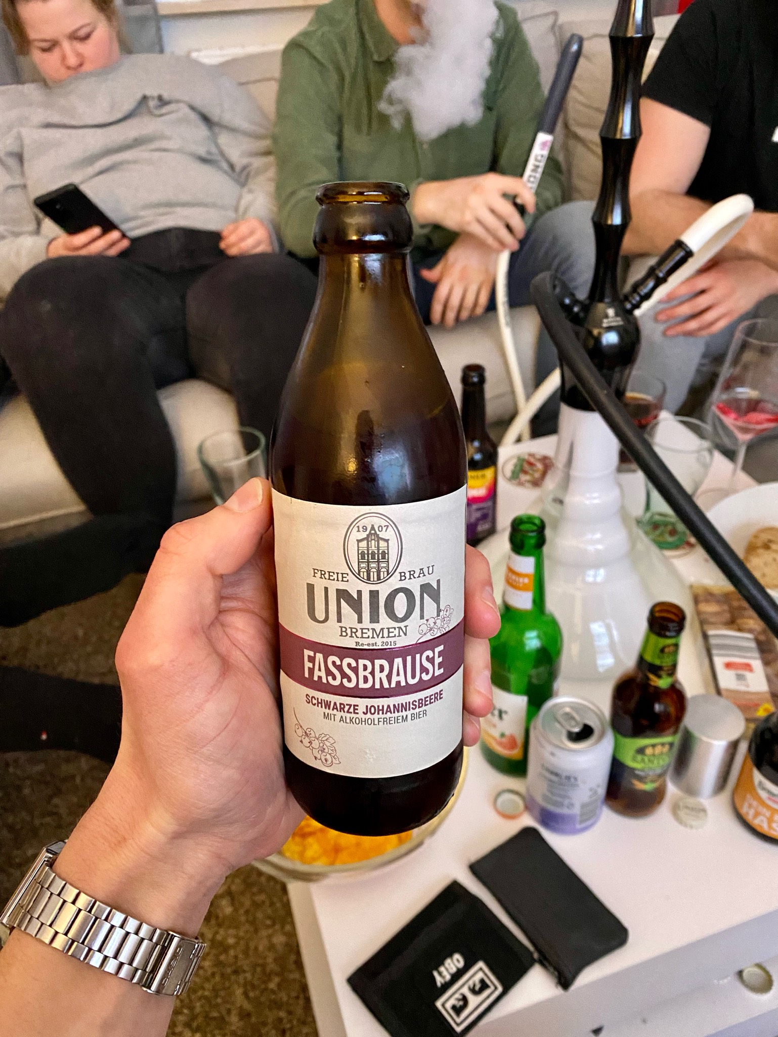 Union Fassbrause Schwarze Johannisbeere, Germany