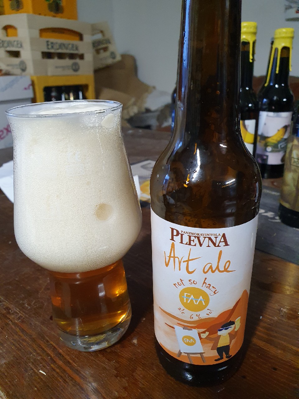 Art Ale Not So Hazy, Finland