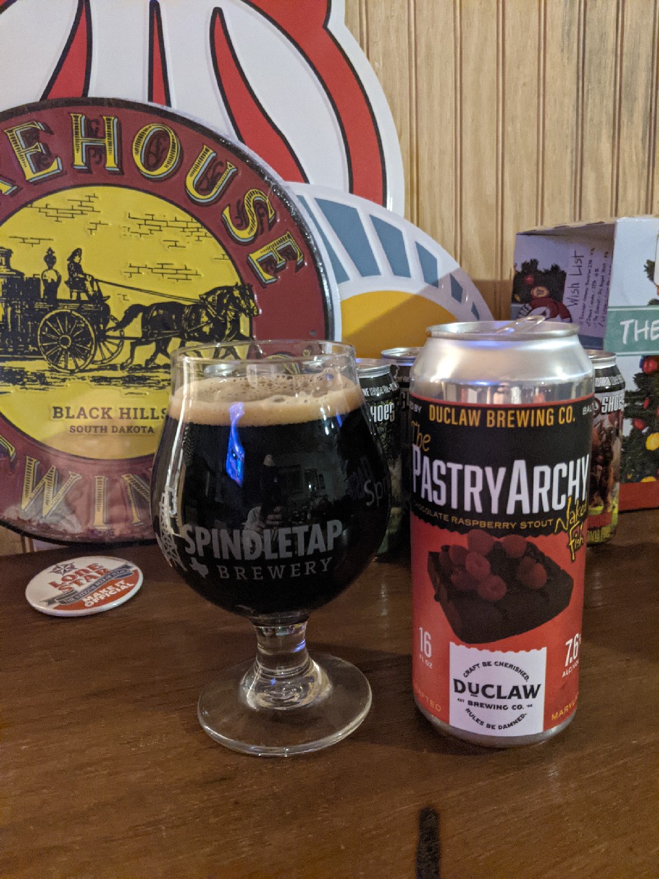 The PastryArchy Naked Fish Chocolate Raspberry Stout, United States