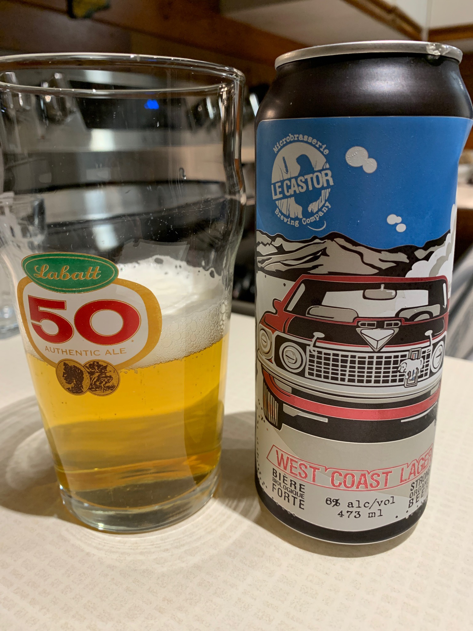 west coast lager, Canada