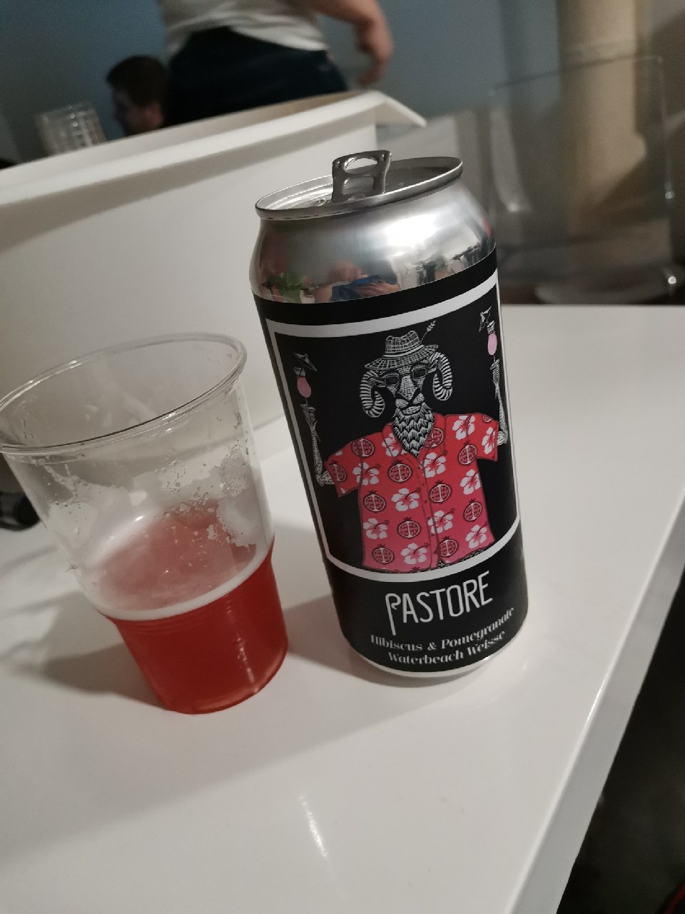 Hibiscus & Pomegranate Waterbeach Weisse, England
