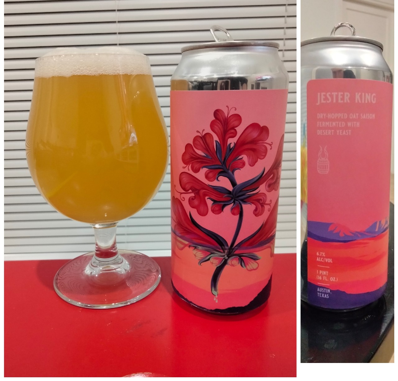 Dry-Hopped Oat Saison With Desert Yeast, United States