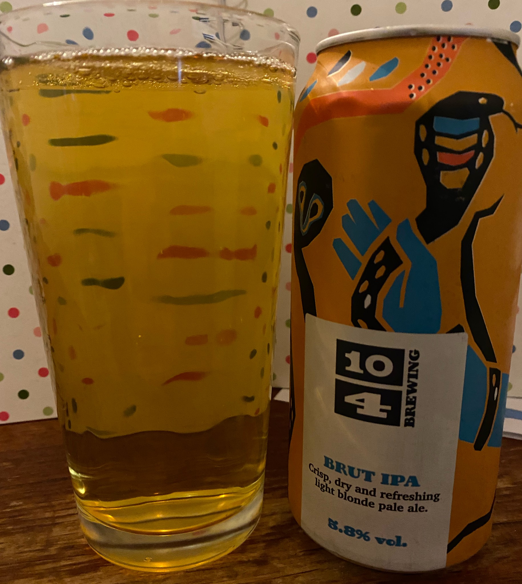 10 4 Brut IPA, England