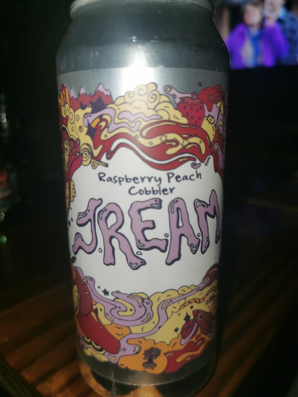 J.R.E.A.M. Raspberry Peach Cobbler, United States