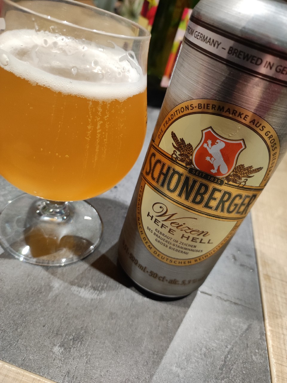 Schönberger Weizen Hefe Hell, Germany