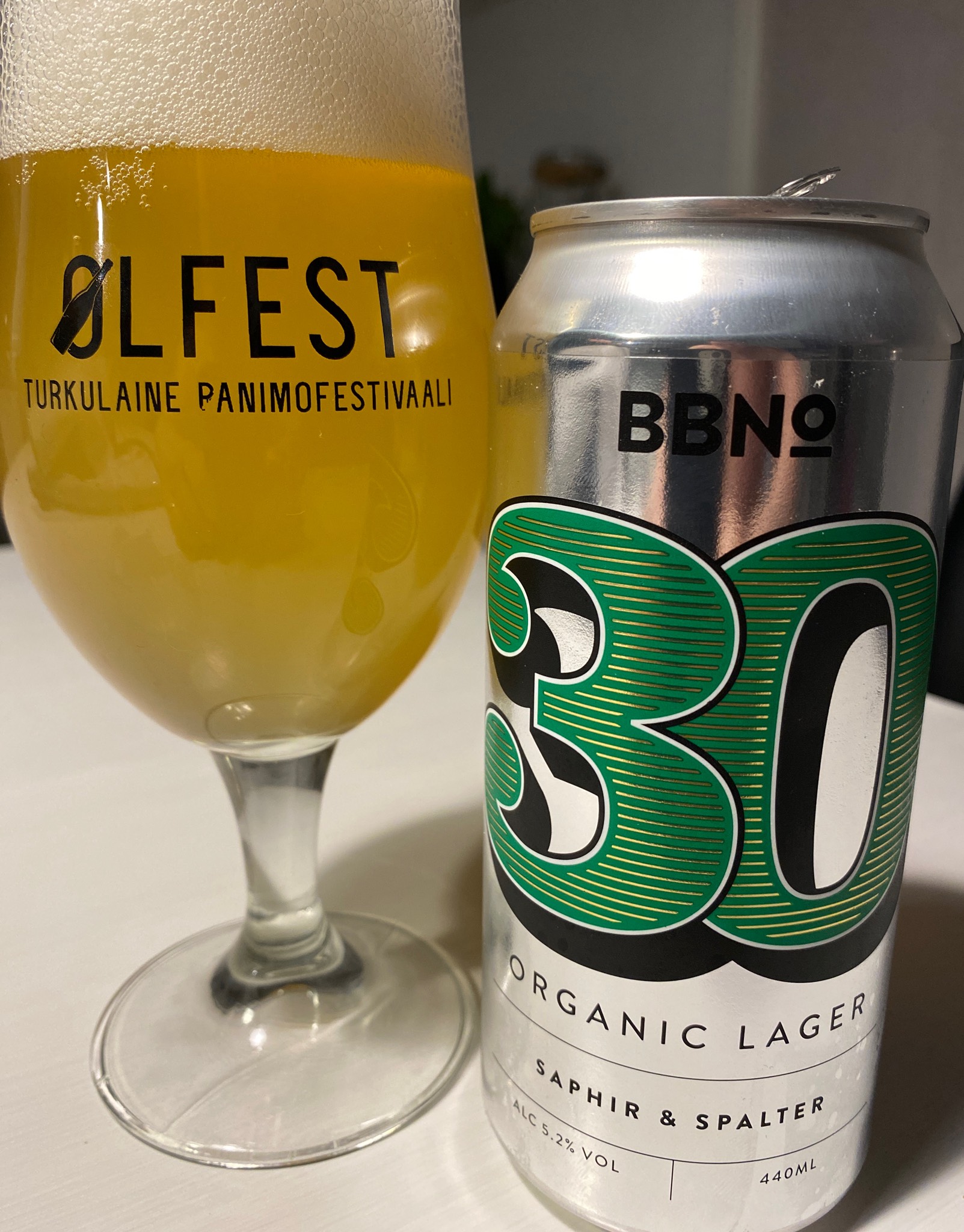 30 Organic Lager - Mandarina Bavaria, England