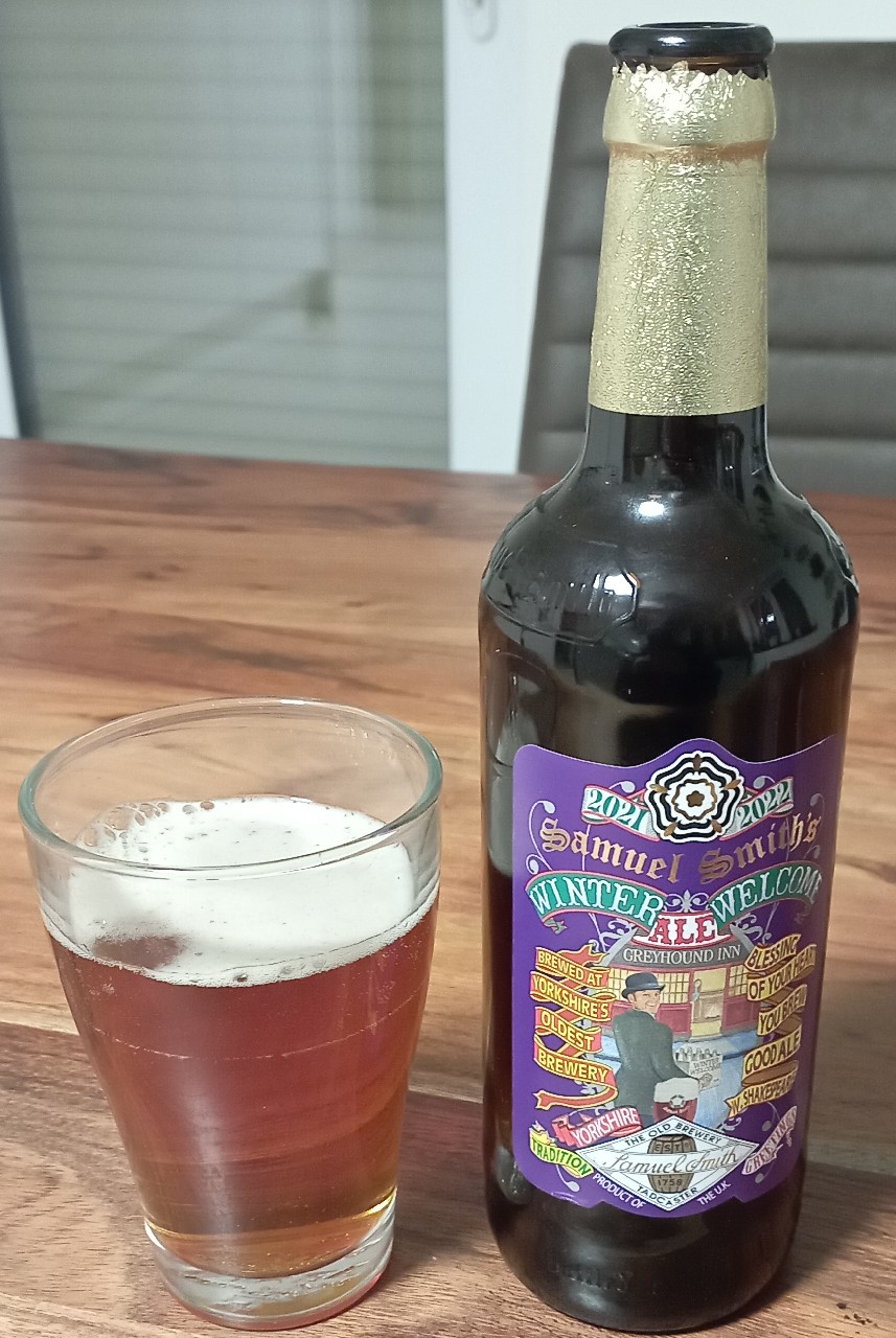 winter wellcome ale 2021-2022, England