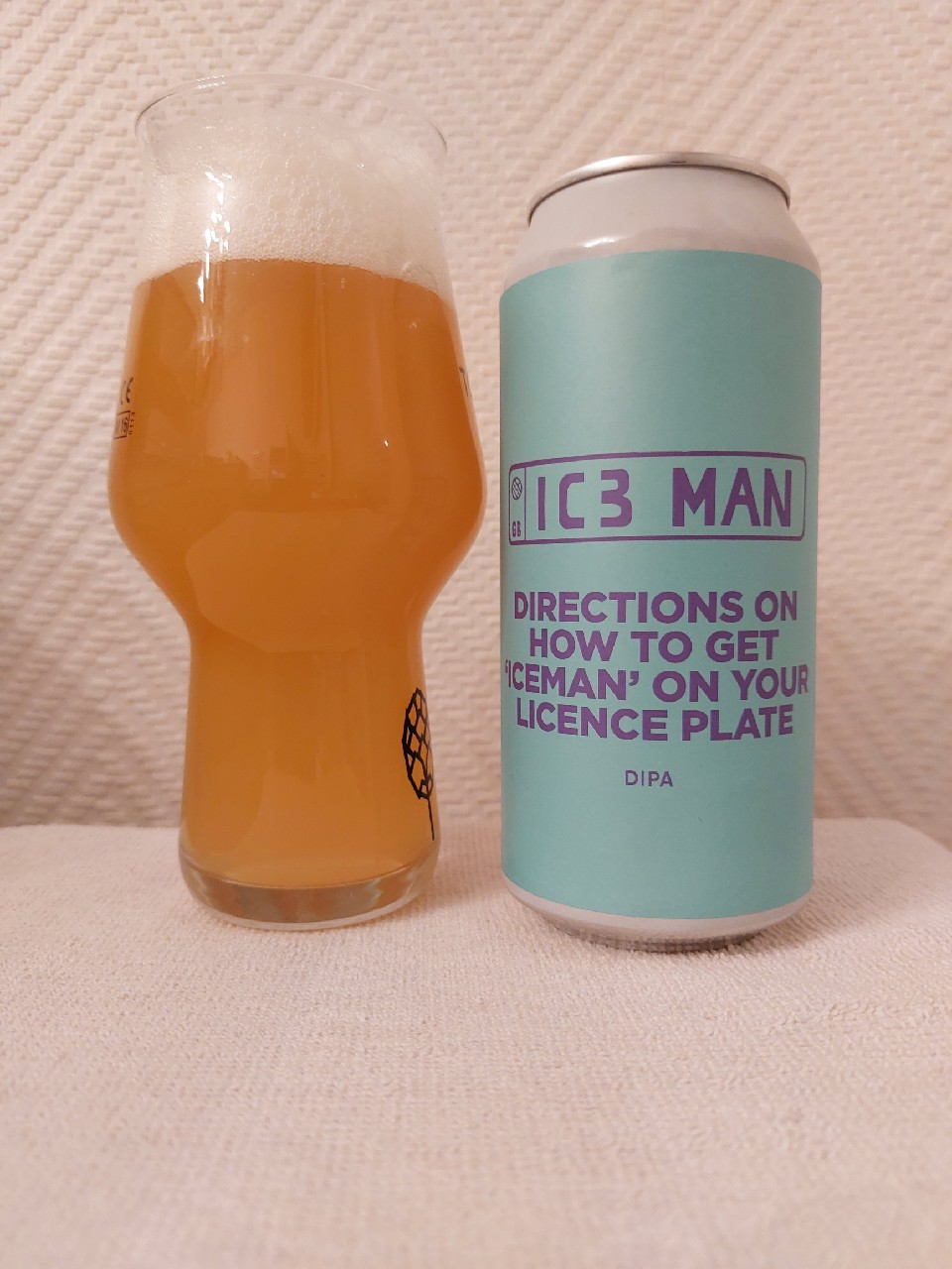 Directions On How To Get 'Iceman' On Your Licence Plate, England