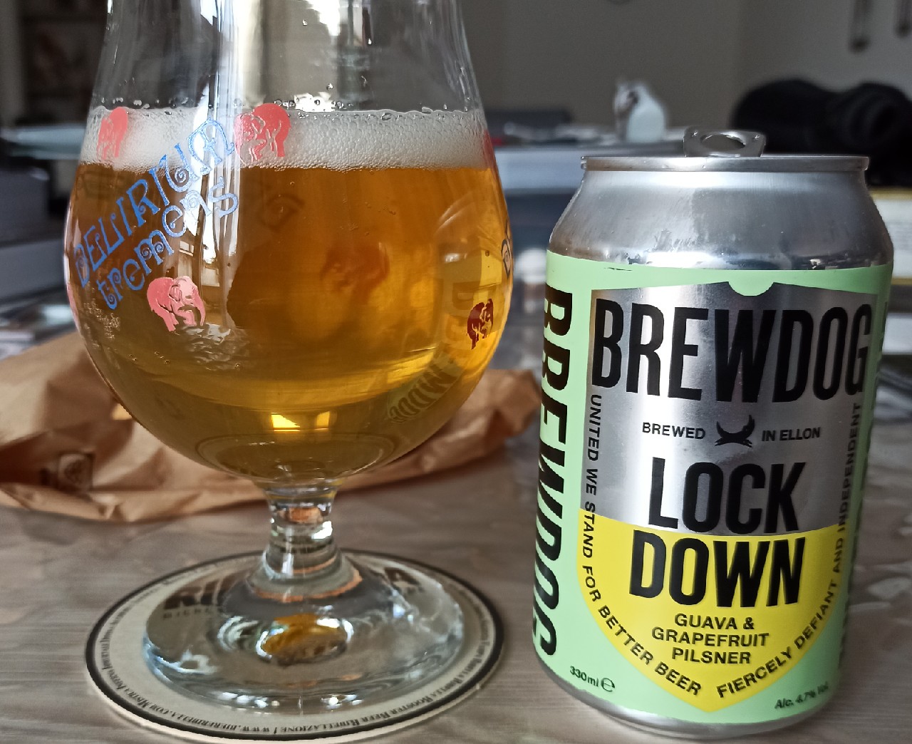 Lock Down Guava & Grapefruit Pilsner, Scotland