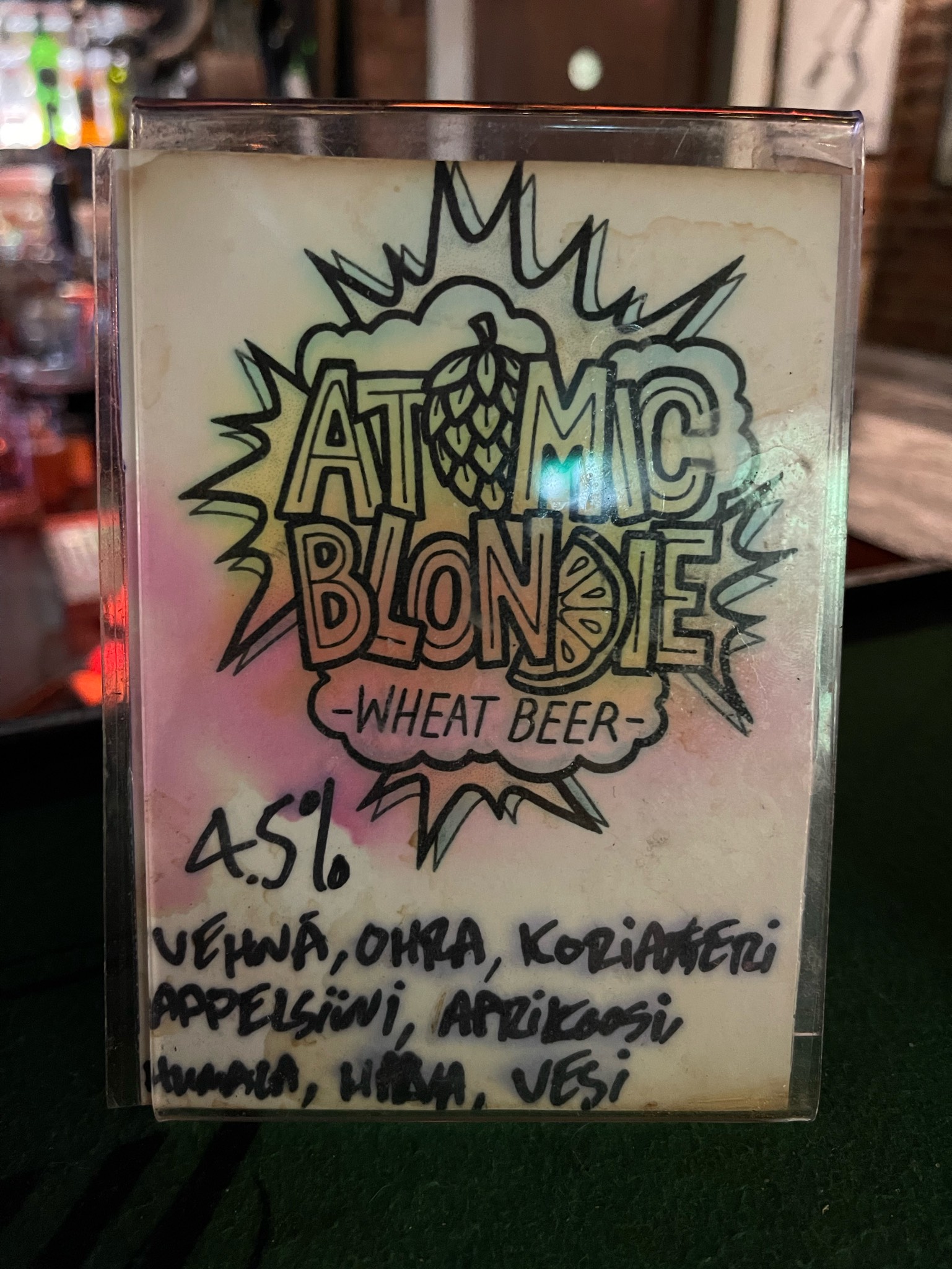 Atomic Blondie, Finland