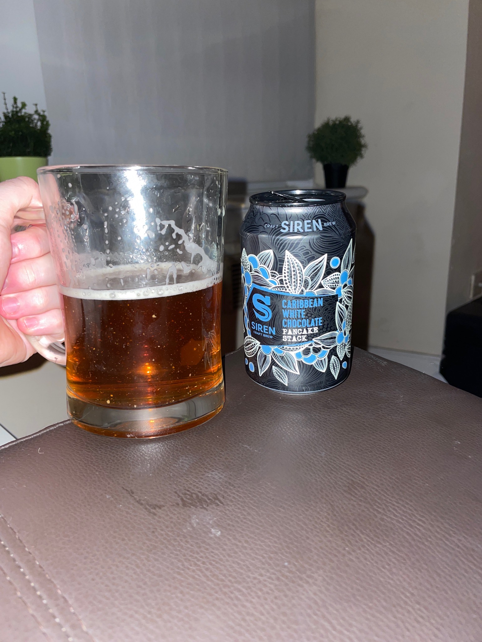 Caribbean White Chocolate Pancake Stack, England