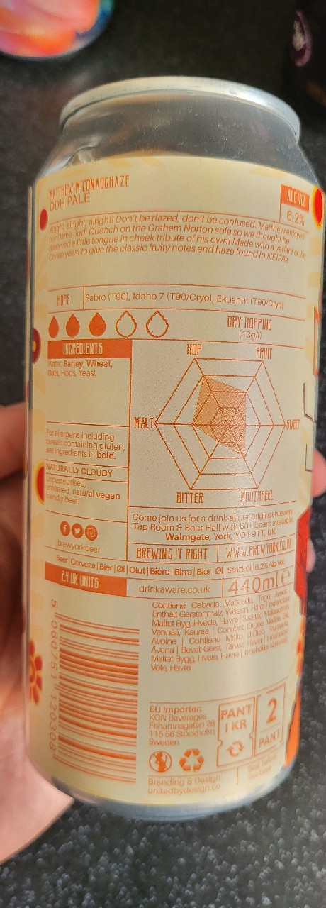 Matthew Mcconaughaze, England