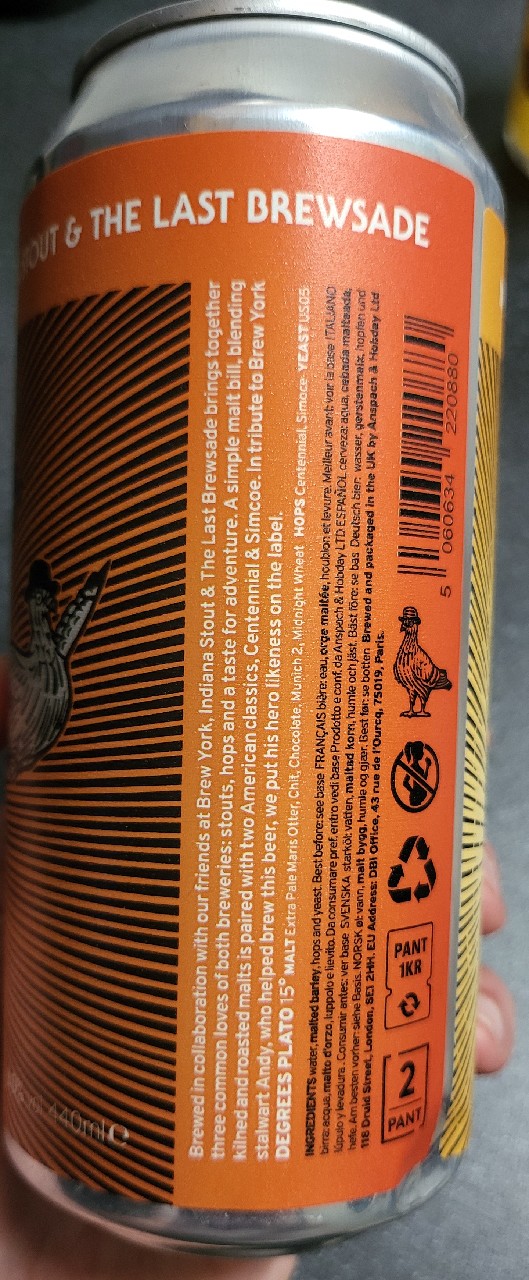 indiana stout & the last brewsade, England