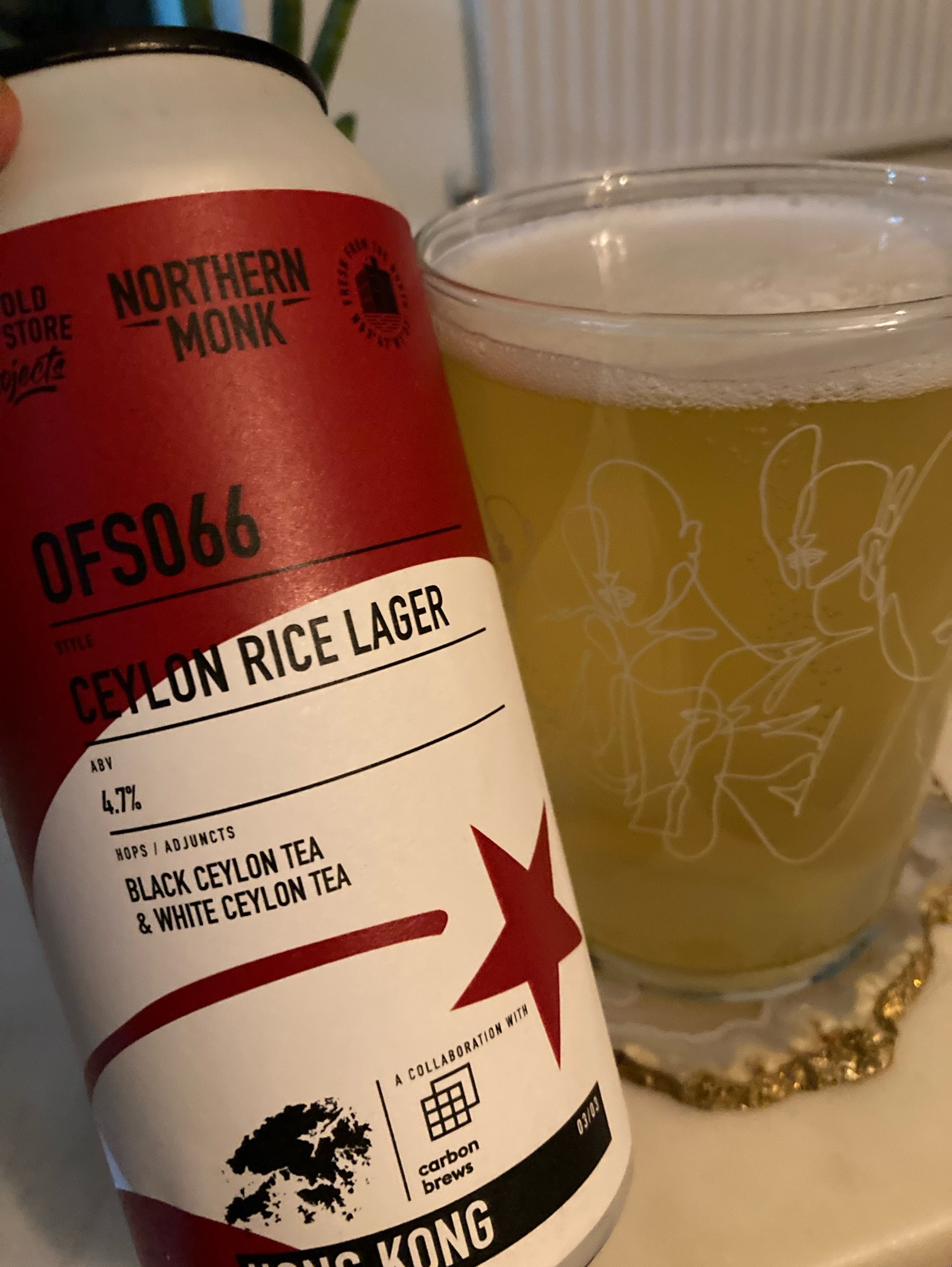 OFS066 / Ceylon Rice Lager / Hong Kong, England