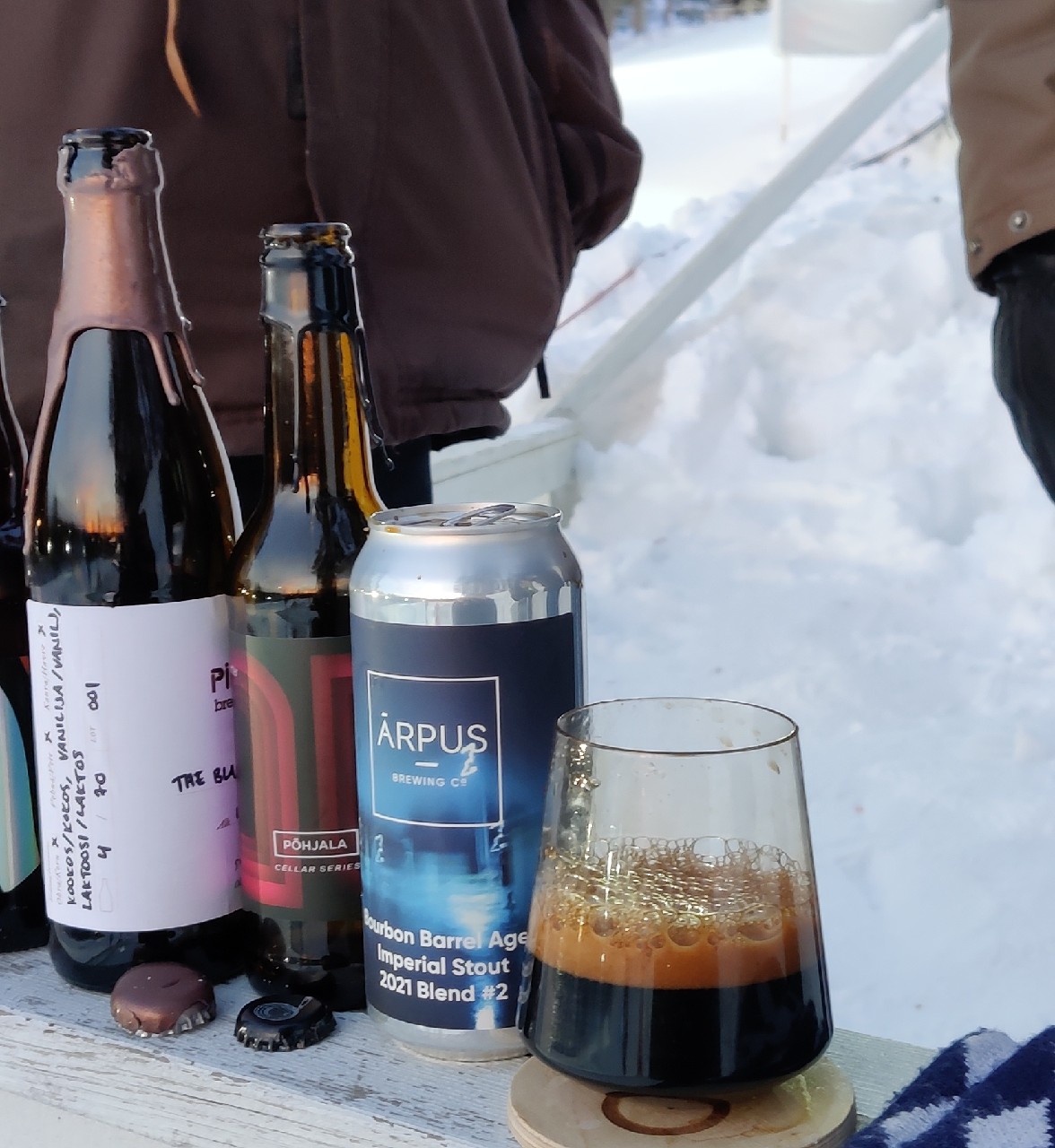 Bourbon Barrel Aged Imperial Stout 2021 Blend #2, Latvia