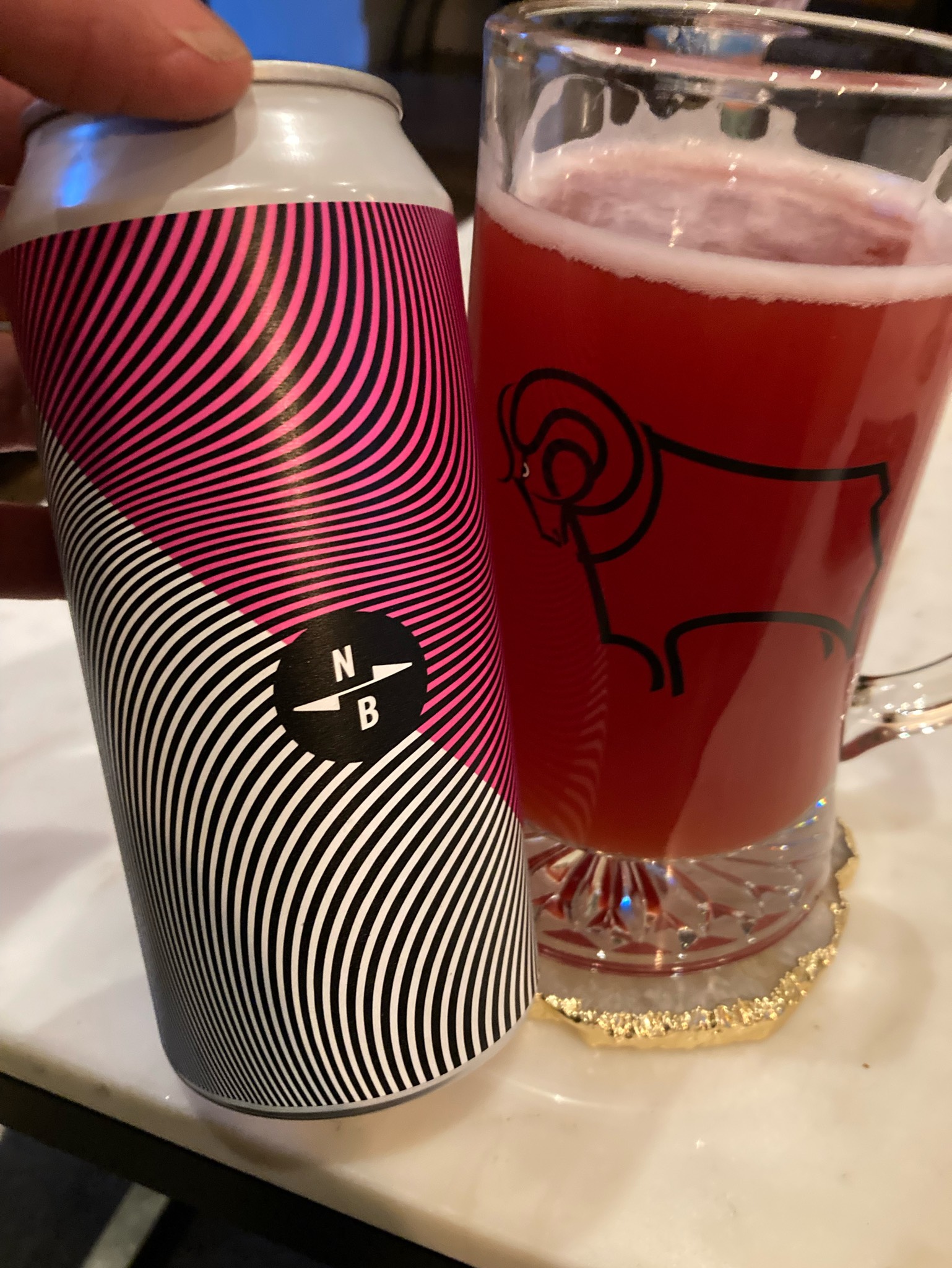 Triple Fruited Gose: Raspberry + Lingonberry + Damson, England