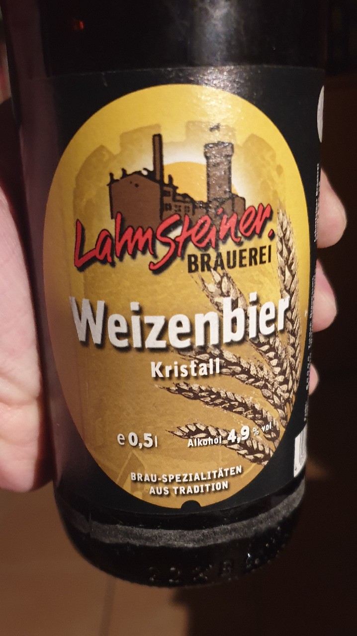 Lahnsteiner Weizenbier Kristall, Germany