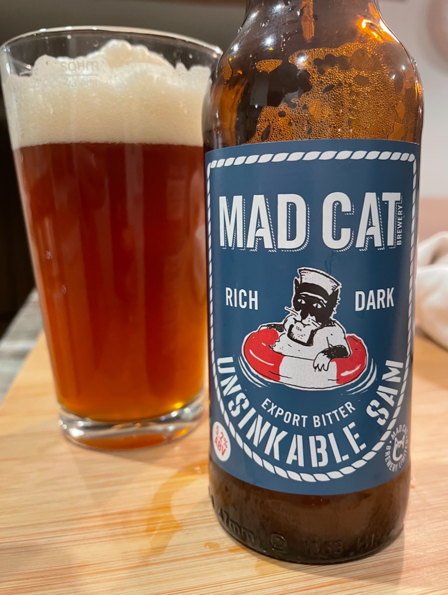 Unsinkable Sam, England