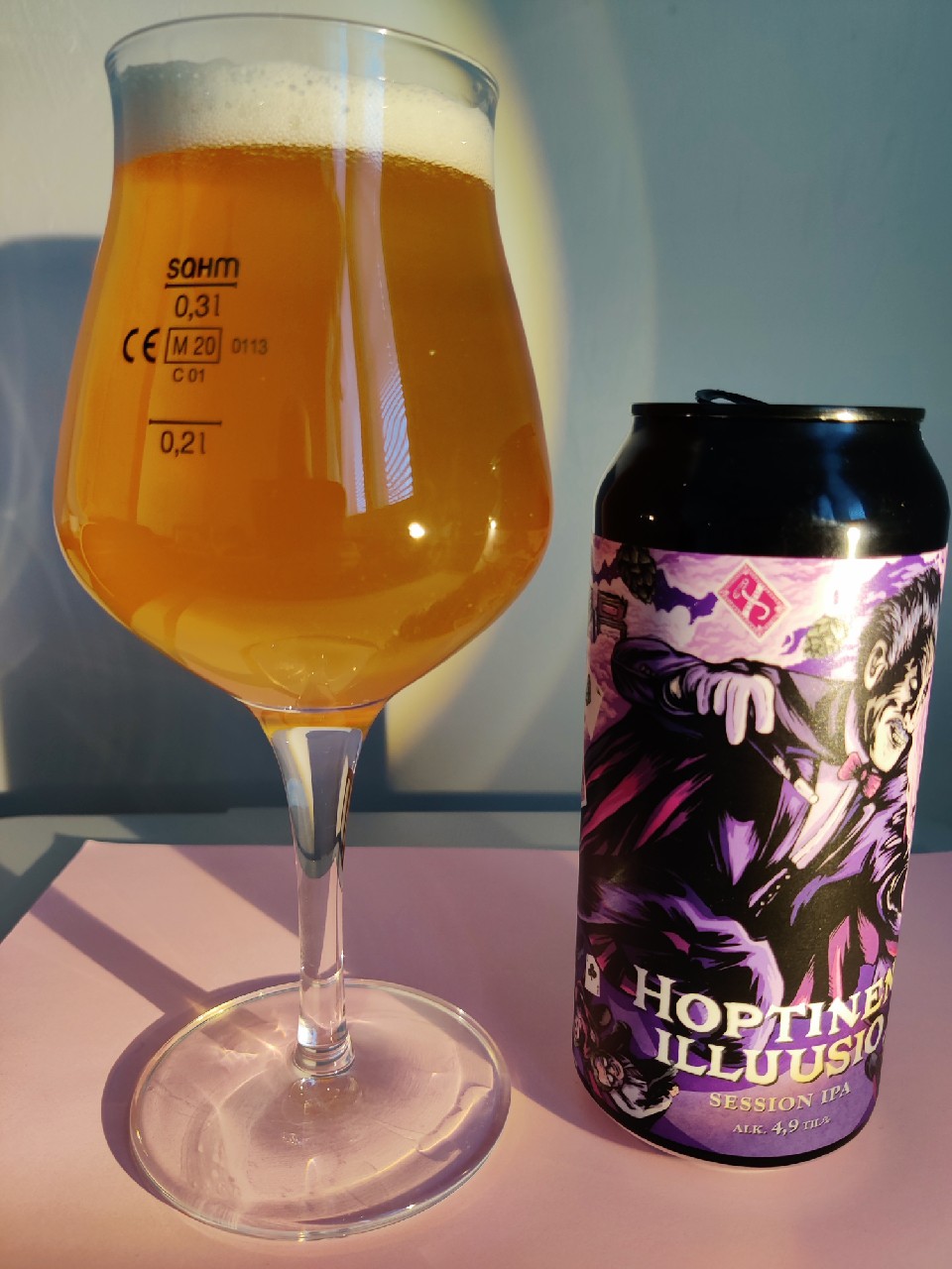 Hoptinen Illuusio: Motueka, Citra, Amarillo, Finland