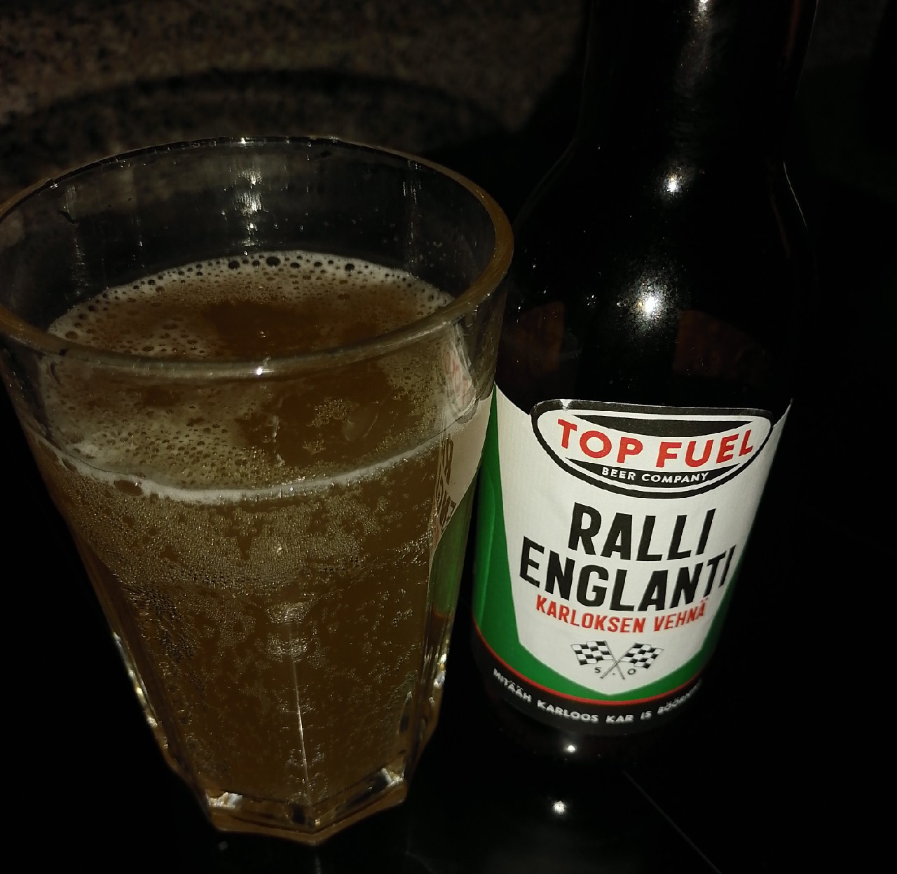 Ralli Englanti: Karloksen Vehnä, Finland