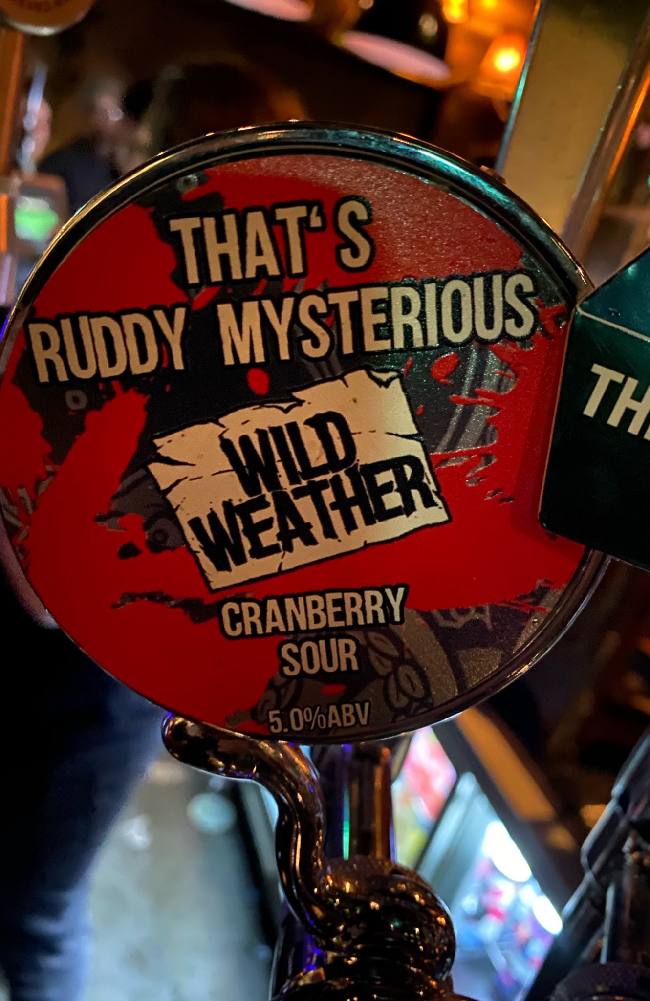 That's Ruddy Mysterious, England