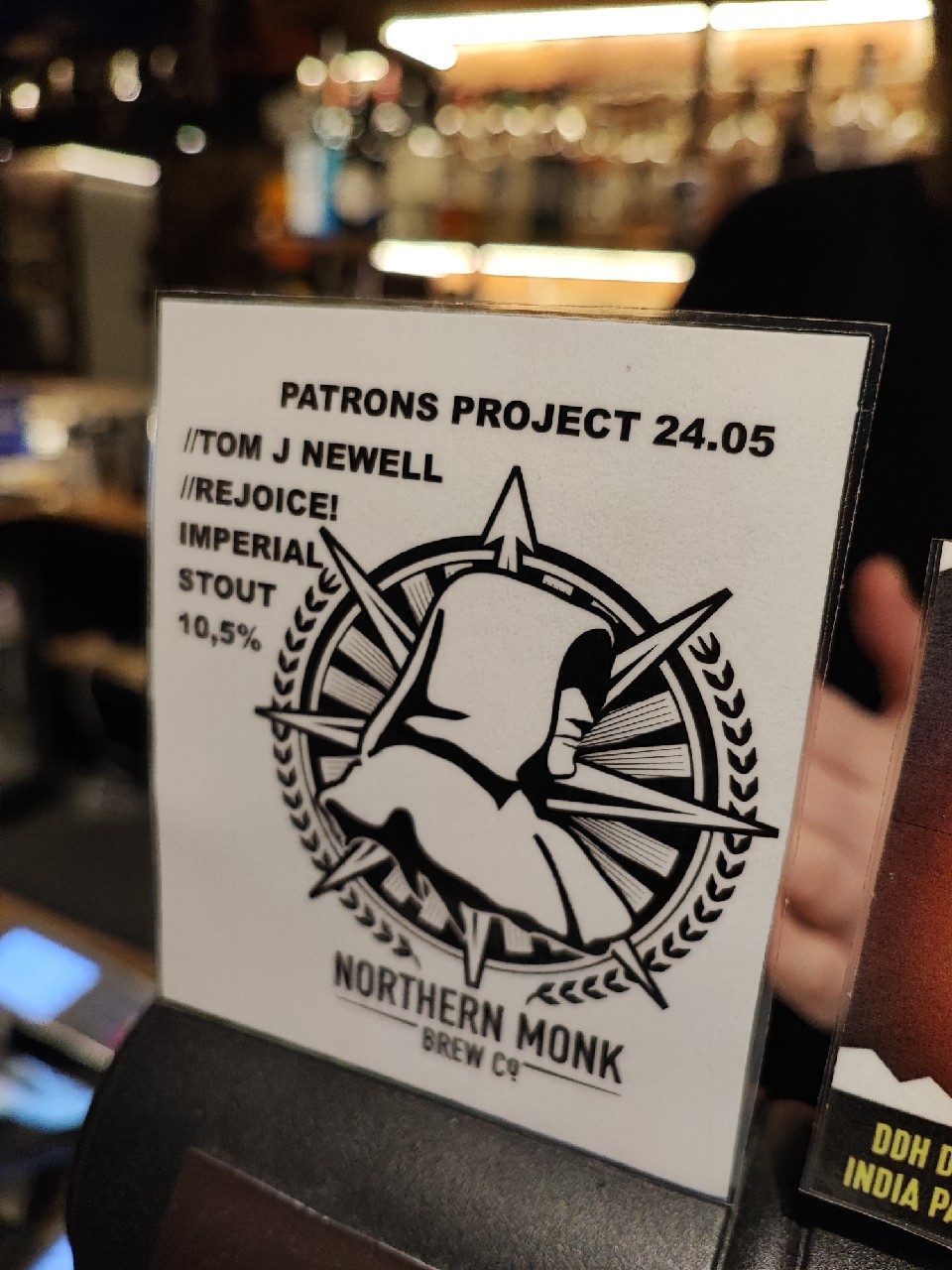 Patrons Project 24.05 // Tom J Newell // 'Rejoice' // Imperial Stout, England