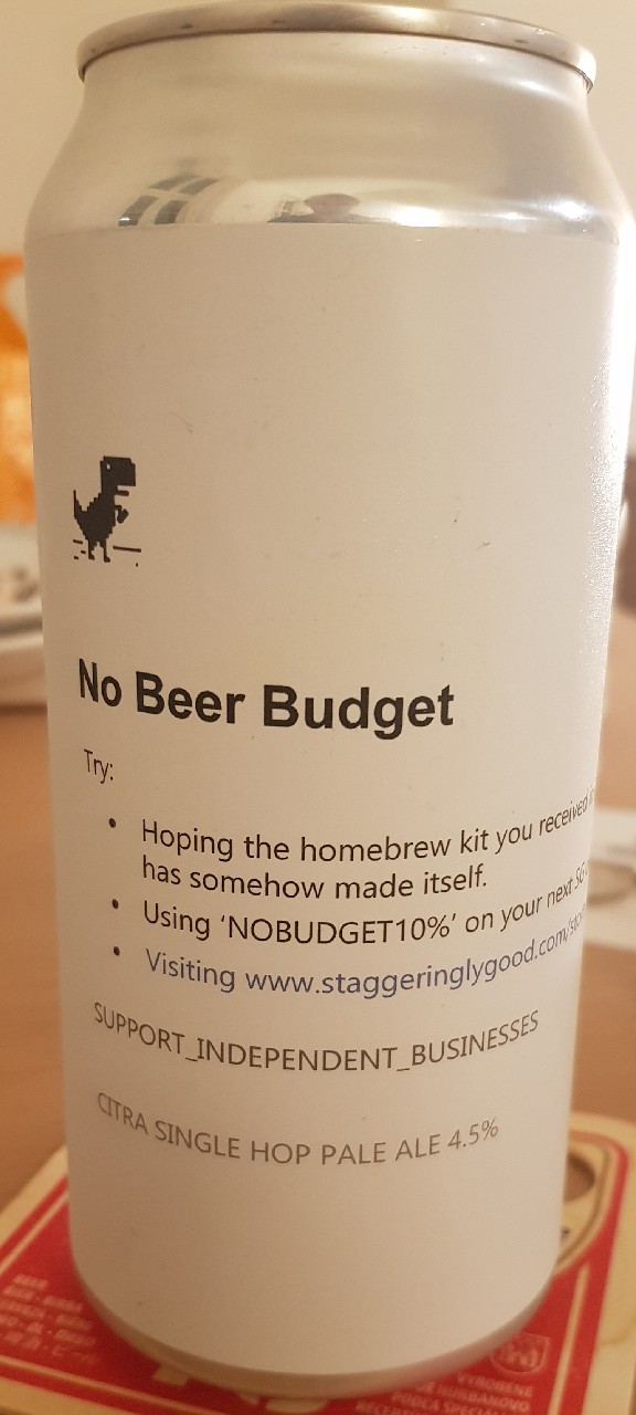 No Beer Budget, England