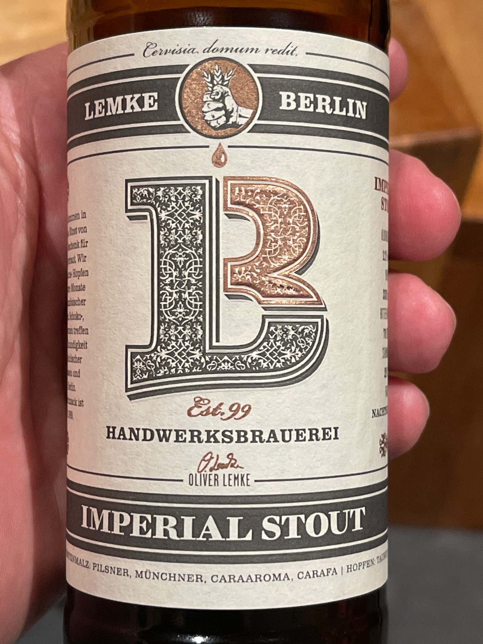 Lemke Imperial Stout, Germany