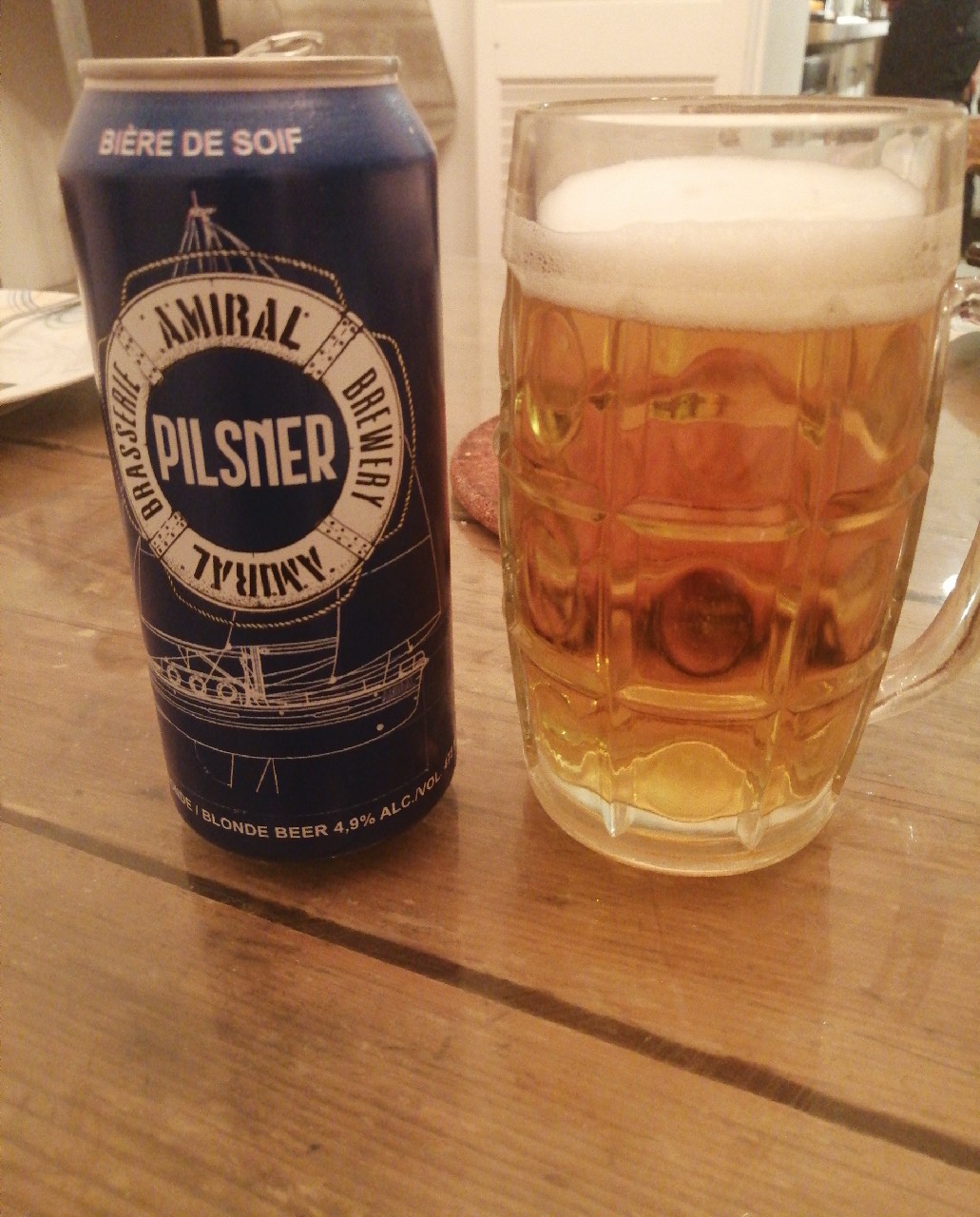 Amiral Pilsner, Canada