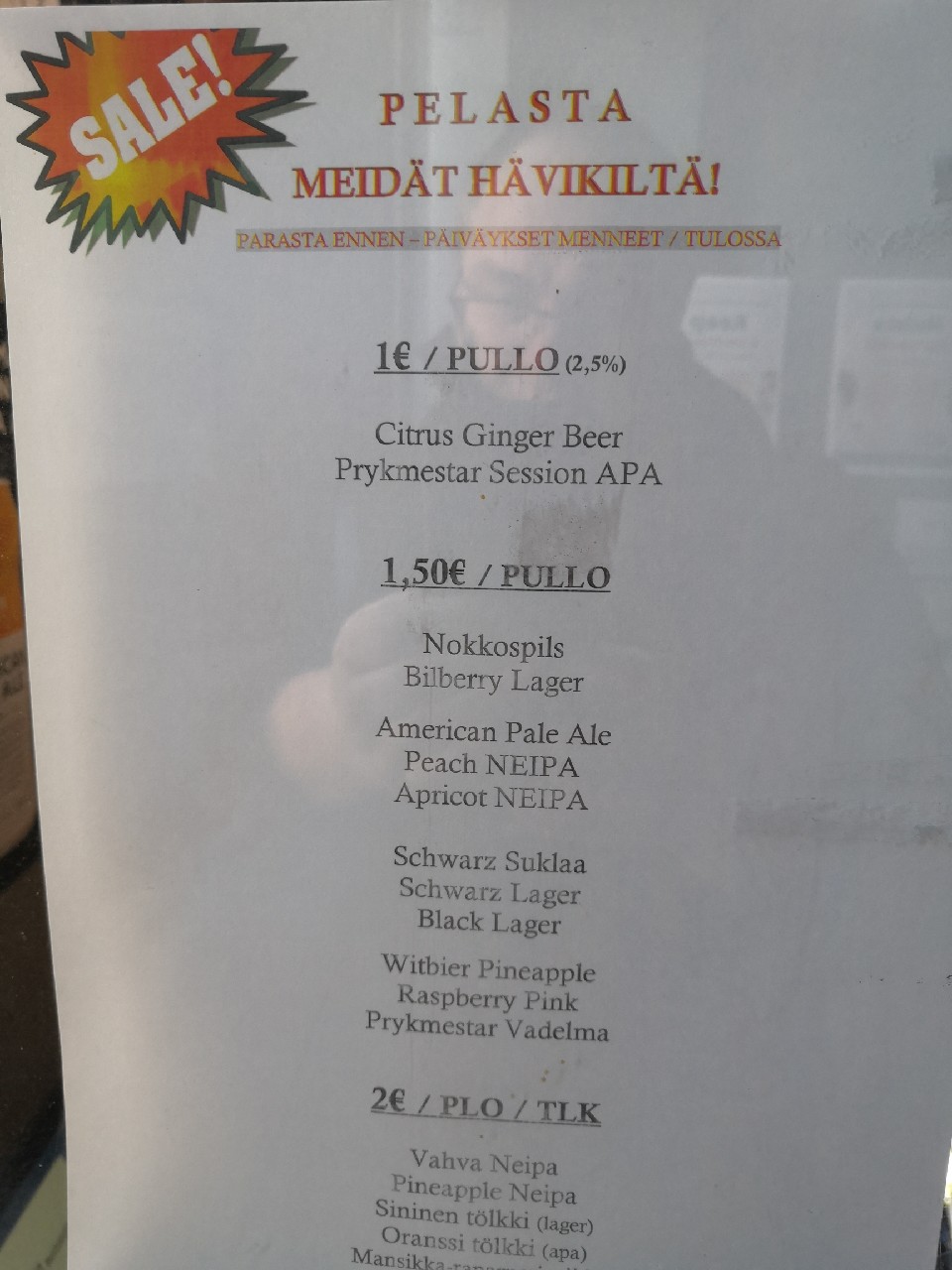 Prykmestar APA Session, Finland