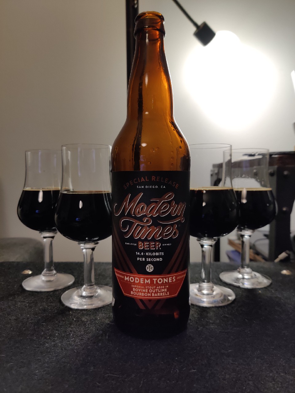 Modem Tones Aged In Bovine Outline Barrels (2021), United States