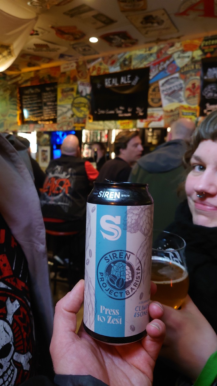 Project Barista Press To Zest, England