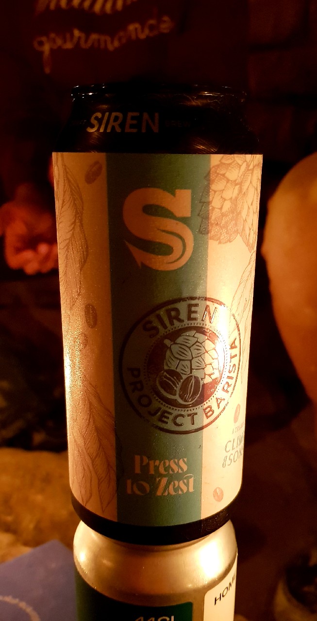 Project Barista Press To Zest, England