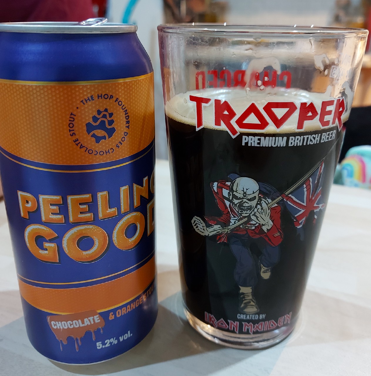 peeling good, England