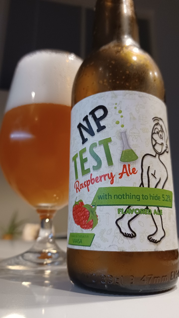 Test Raspberry Ale, Finland