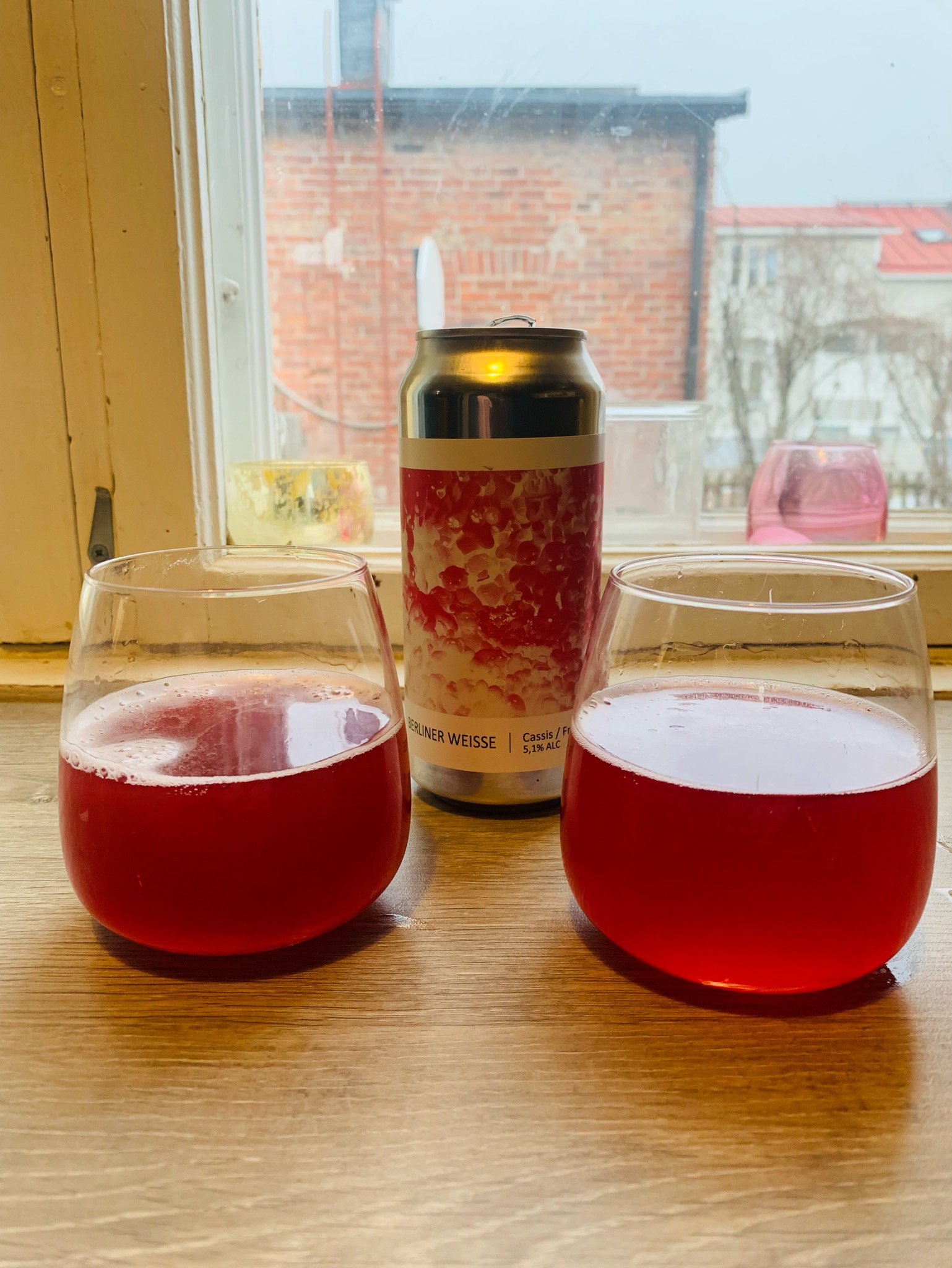 Berliner Weisse Cassis / Framboise, France