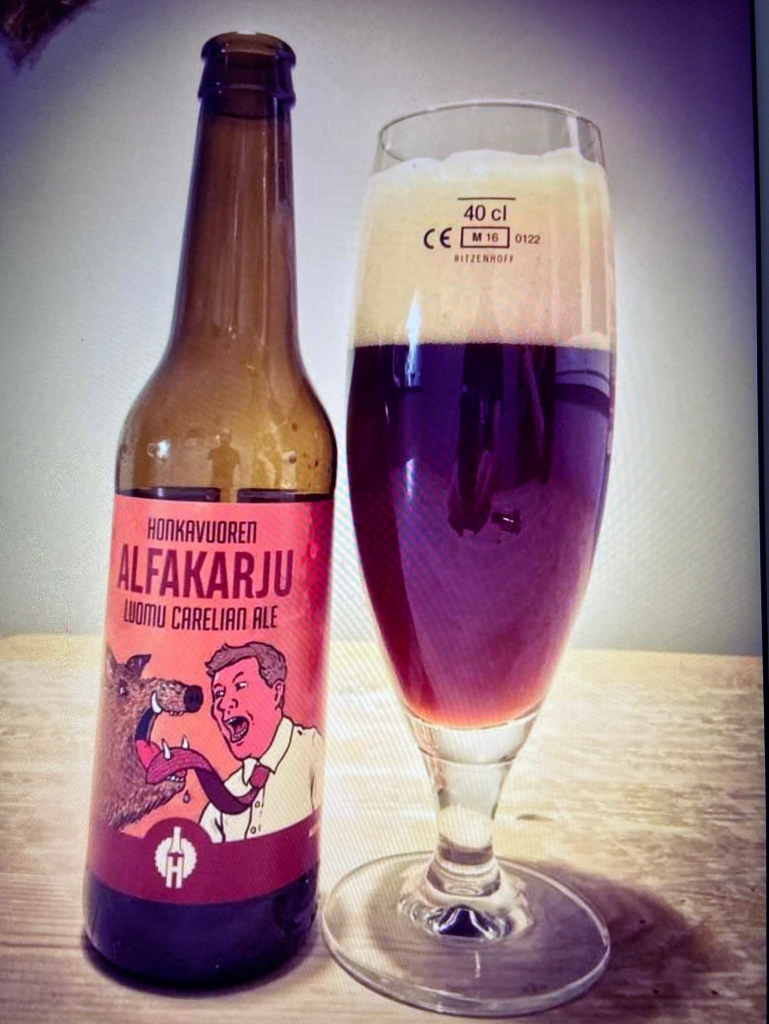 Alfakarju Luomu Carelian Ale, Finland