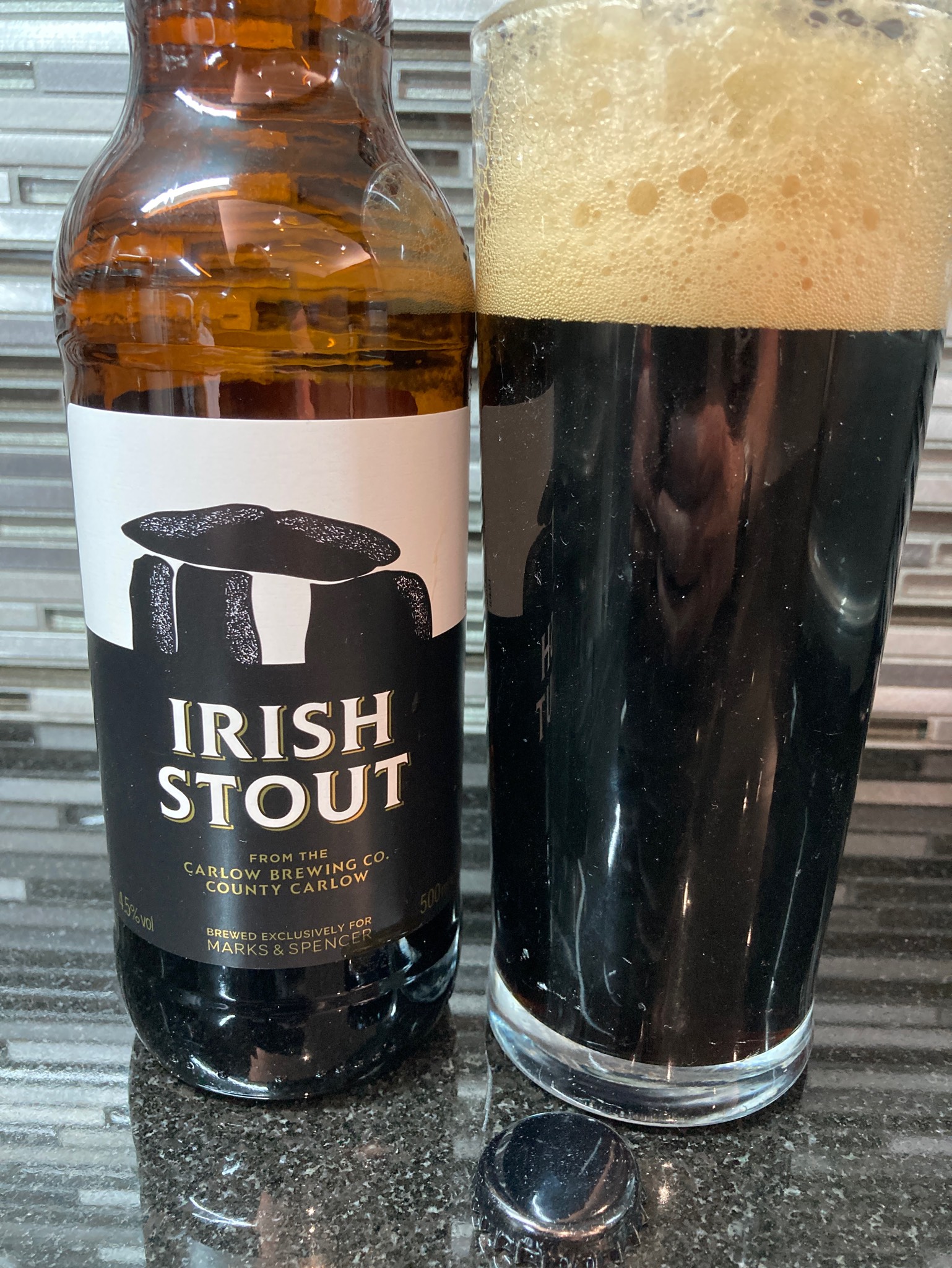 County Carlow Irish Stout, England
