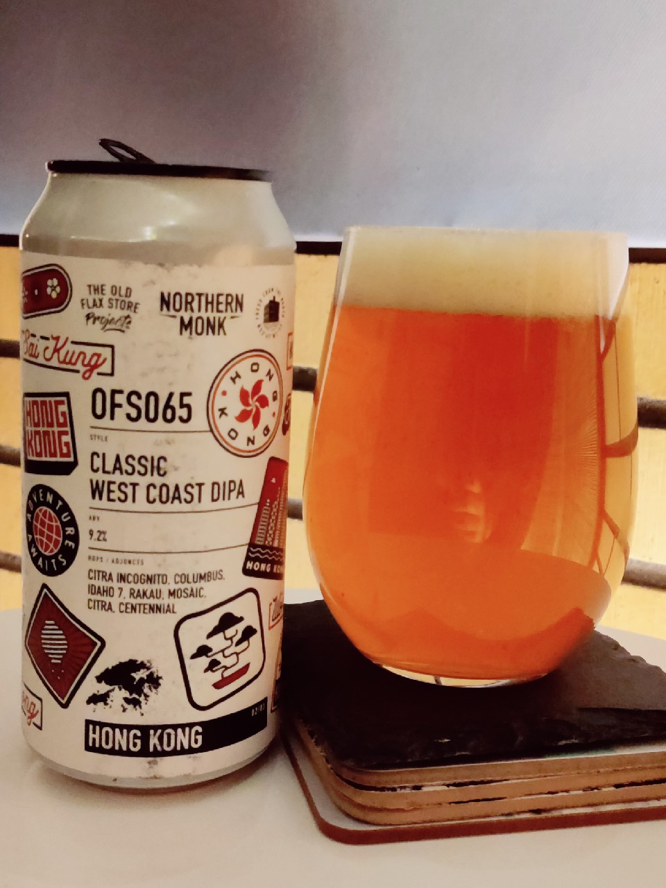 OFS065 / Classic West Coast DIPA / Hong Kong, England