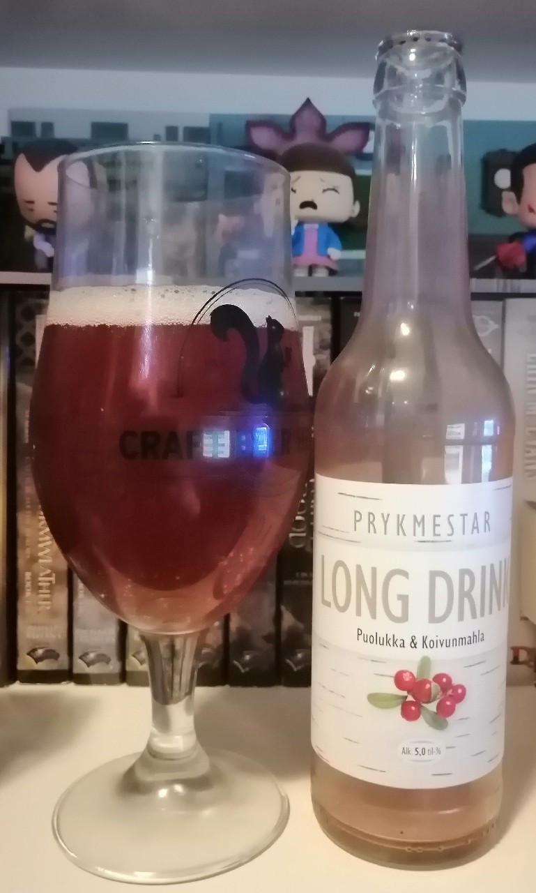 Prykmestar Long Drink Puolukka & Koivunmahla, Finland