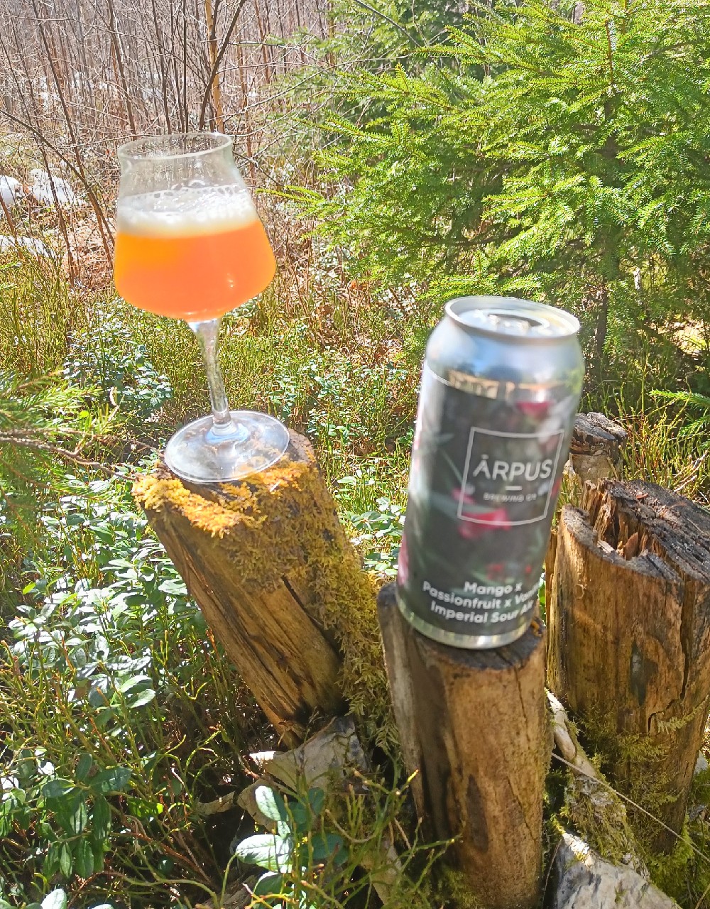 Mango x Passionfruit x Vanilla Imperial Sour Ale, Latvia