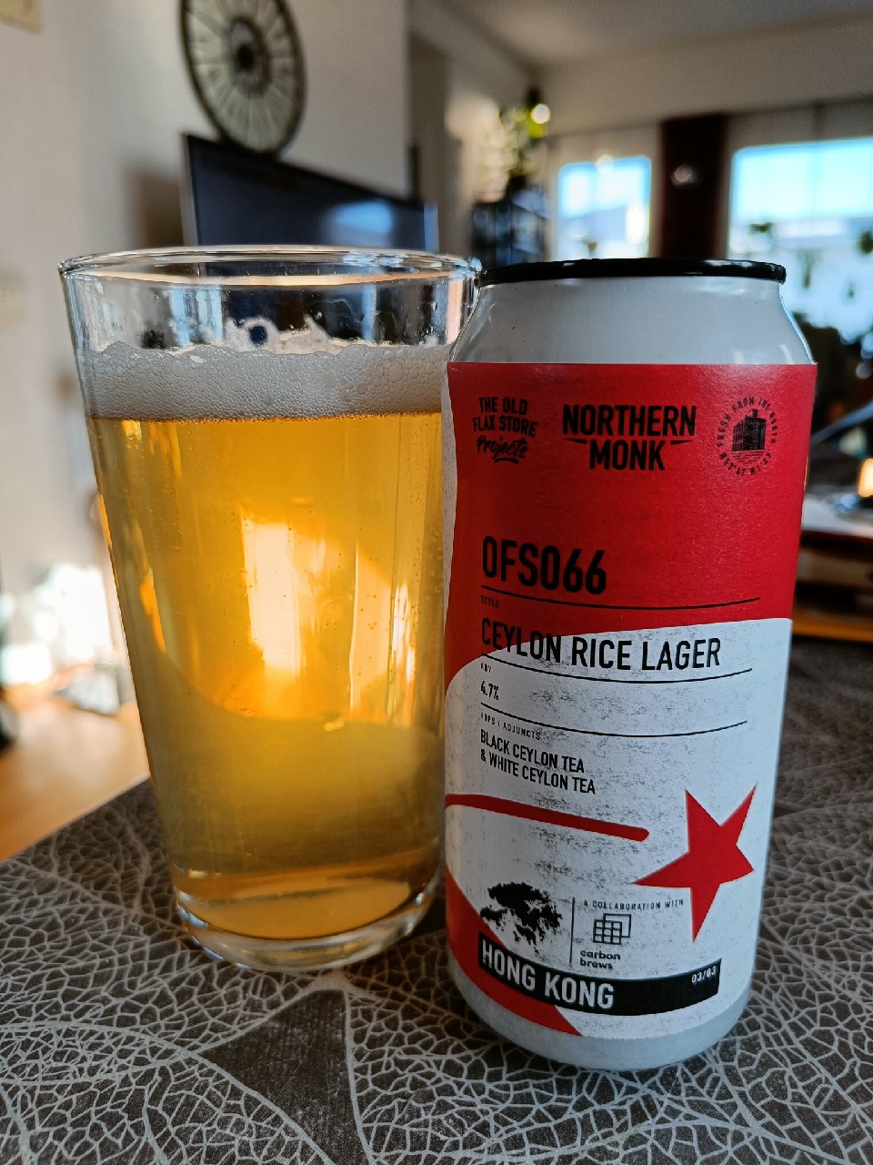 OFS066 / Ceylon Rice Lager / Hong Kong, England